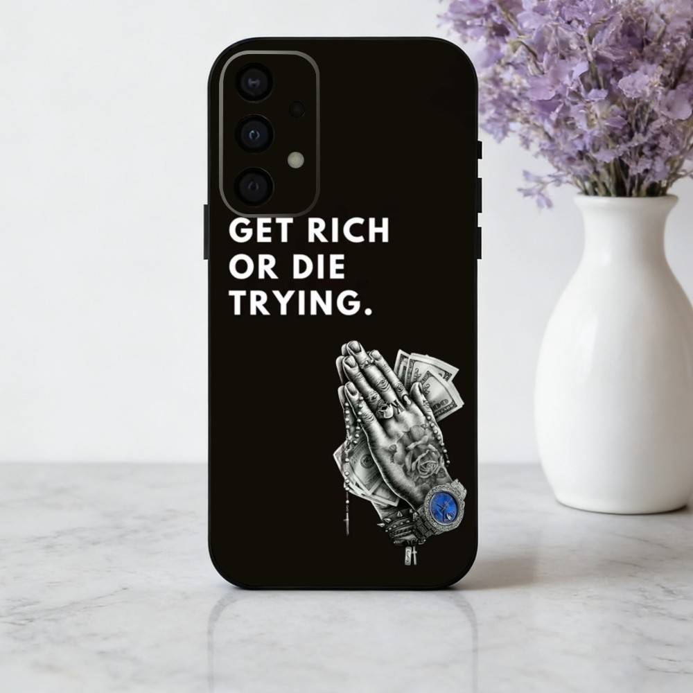 H-хардкорный рэпер 50 C-Цент певец Чехол для телефона для Samsung Galaxy A73,A72,A71,A70,A53,A52,A51,Другие Мягкий черный чехол