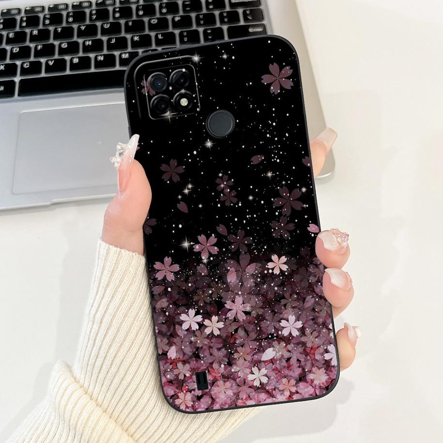 Чехол для Realme C21 RMX3201 Чехол для Realme C25 Популярный подсолнух Мягкий силиконовый чехол для телефона Для Realme C25S C25Y C21Y C 21 C 25 Capa