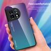 Gradient Color Phone Case for OnePlus 11 5G Tempered Glass PC TPU Anti-Scratch Phone Cover