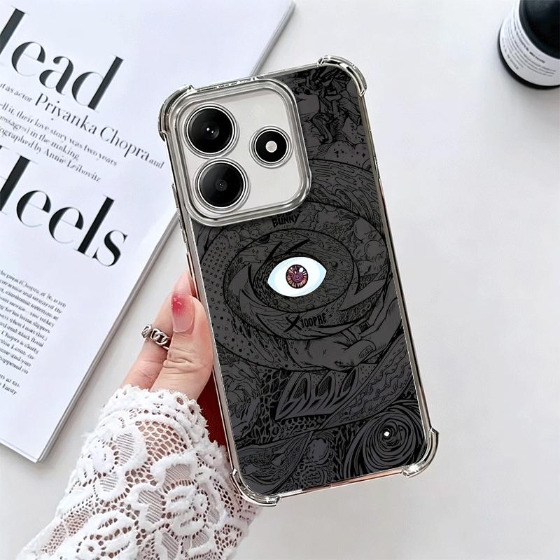 Чехол для телефона Bad Bunny X100pre с покрытием для Xiaomi Redmi Note 14 15 Pro Plus 13 12 11 11S 11T 10 9S 9 5G, противоударный с подушкой безопасности
