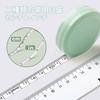 Mikankawa 2m Tape Measure, 4-Color Set, Auto-Lock, One-Touch Retract, Centimeter & Inch Scale, Measures Dimensions, Height