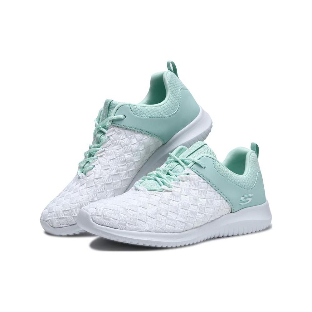 Skechers Спортивные низкие кроссовки для женщин Мятно-зеленые 12845-WMT