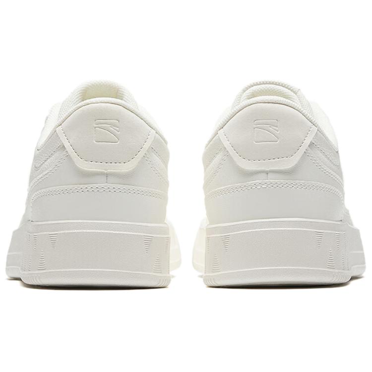 Anta Dance Versatile Trendy Wear Resistant Breathable Low Top Skate Shoes Men Skate Shoes Ivory-White 912538005-5