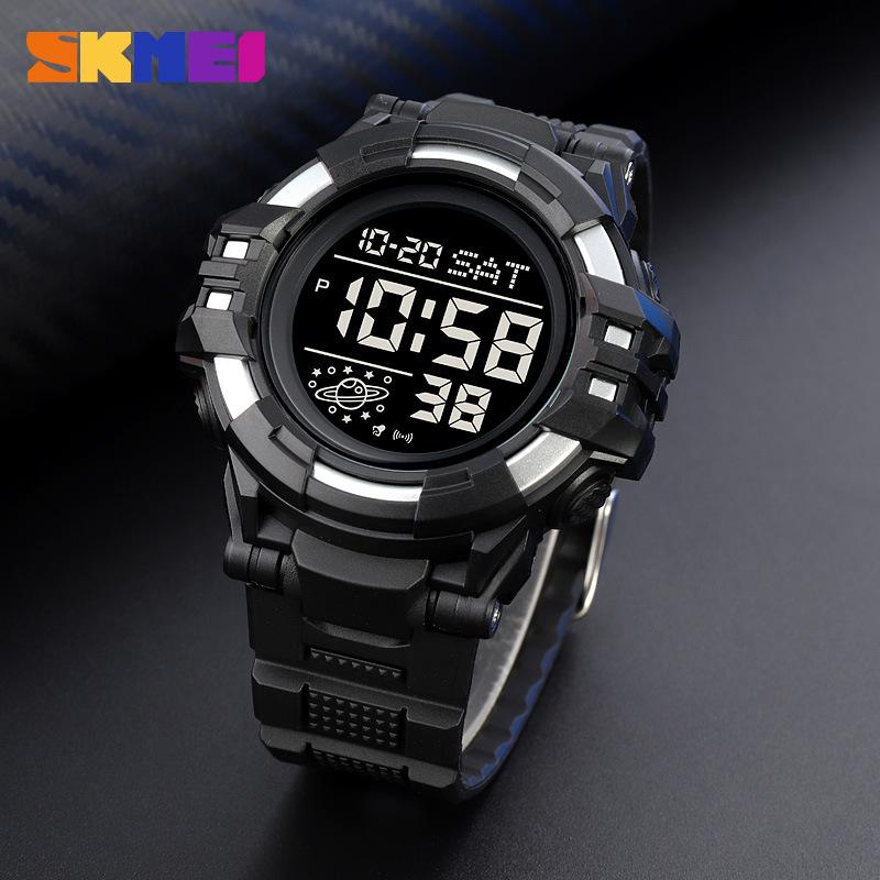 Moment beauty skmei многофункциональные спортивные мужские часы для отдыха на открытом воздухе водонепроницаемые студенческие мужские часы электронные часы
