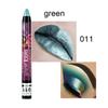 Shadow Eye Makeup Pearlescent Eye Shadow Lipstick Pencil Waterproof Glitter Matte Makeup Pigment Silkworm Pen 2 In 1, 11, 1 Piece