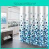 Grade Waterproof Hotel Polyester Shower Curtain Floral Home Hospitality Bathroom