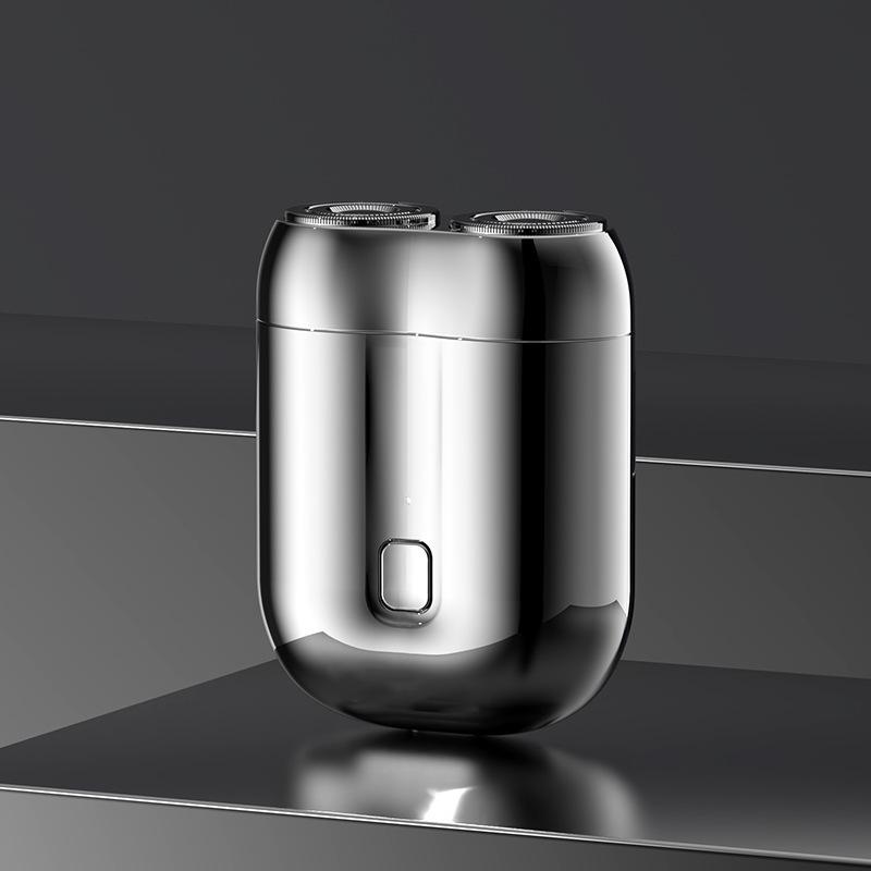 Мини Магнитная Двухлезвийная USB Дорожная Электробритва