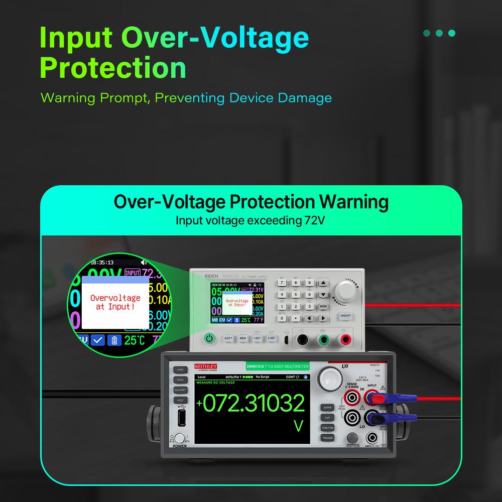 RD6030W 60V 30A Модуль понижающего стабилизированного регулируемого источника питания постоянного тока, понижающий регулируемый преобразователь, заряд батареи
