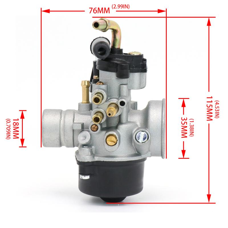 ZSDTRP Карбюратор Malossi PHBN 17,5 LS для APRILIA MBK YAMAHA 50cc 728121