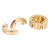 RC Universal Brass Gear Cover Counterweight for Traxxas TRX4 1/10 RC Car Upgrade Parts