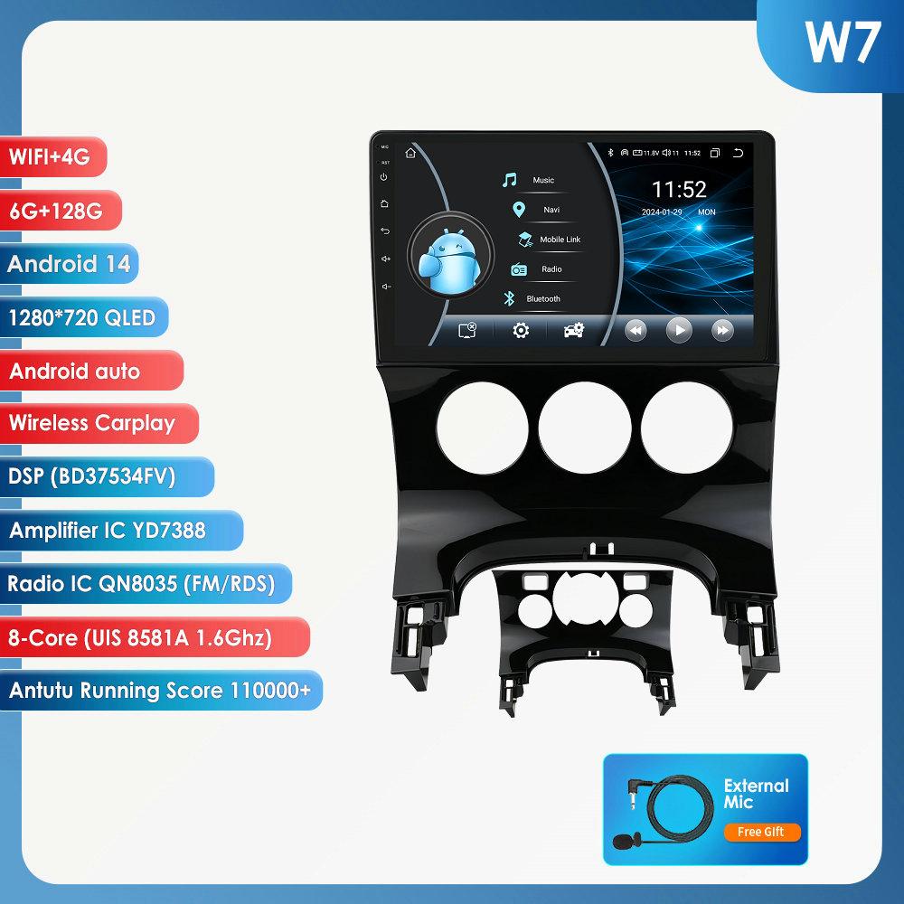Hizpo 9 inch 2 Din Android Car Radio For Peugeot 3008 2009-2016 Android Auto 4G LTE Wireless Carplay DSP Multimedia Player 2
