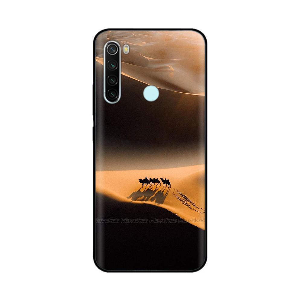 Для Xiaomi Redmi Note 8T Чехол с узором Полная защита Мягкий жидкий силикон Мультяшный чехол для Redmi Note 8T Note8T Оболочка Fundas