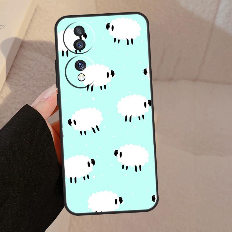 Милые овечки для Honor 90 70 50 Lite Magic 5 Pro 8X 9X чехол для телефона для Honor X8a X9a X7a X6a X9 X7 X8 X9b