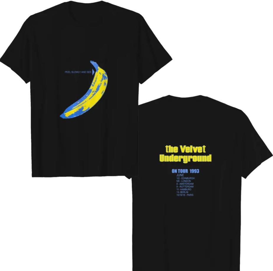 Винтажная футболка The Velvet Underground 1993 года Peel Slowly And See Унисекс футболка