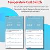 CozyLife Smart WiFi Thermo-Hygrometer: Low Power, Remote Monitoring, Alexa & Google Compatible