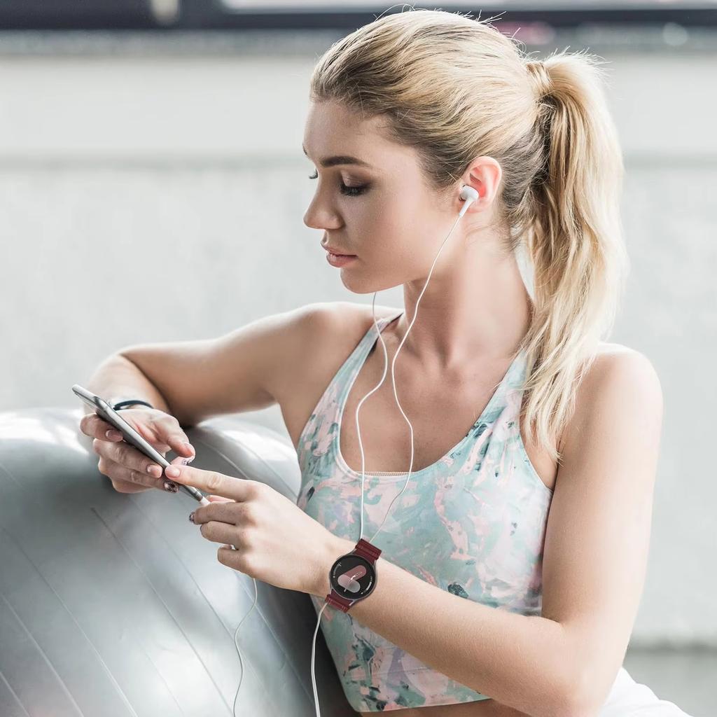 Ремешок без зазоров для Samsung Galaxy Watch 7 6 5 4 44мм 40мм/5 pro браслет correa Galaxy watch6 watch4 classic 47 Нейлоновый Loop ремешок