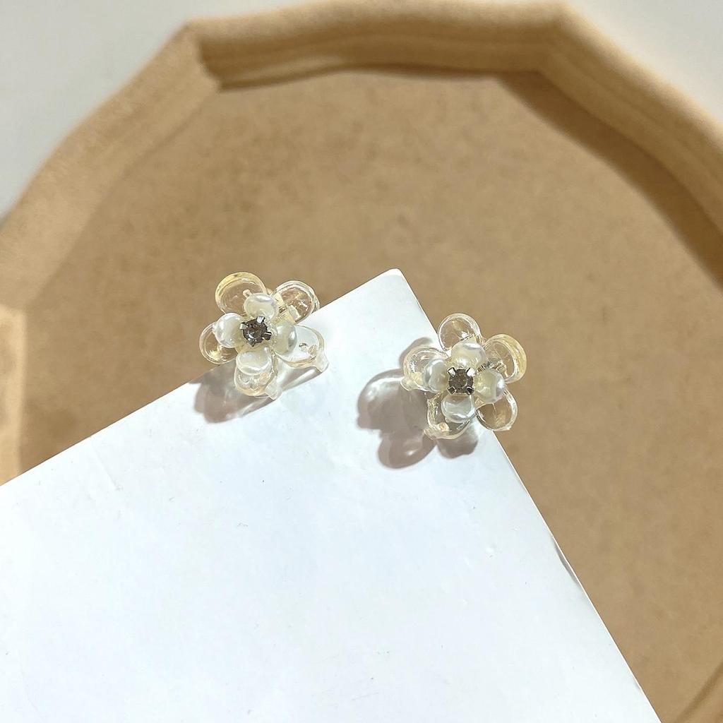 2 шт., акриловые цветочные мини-коготь для волос для женщин, девушек, макияж, заколки для волос, аксессуары для волос, зажим для волос, головные уборы