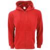 SG Mens Plain Full Zip Hooded Sweatshirt
