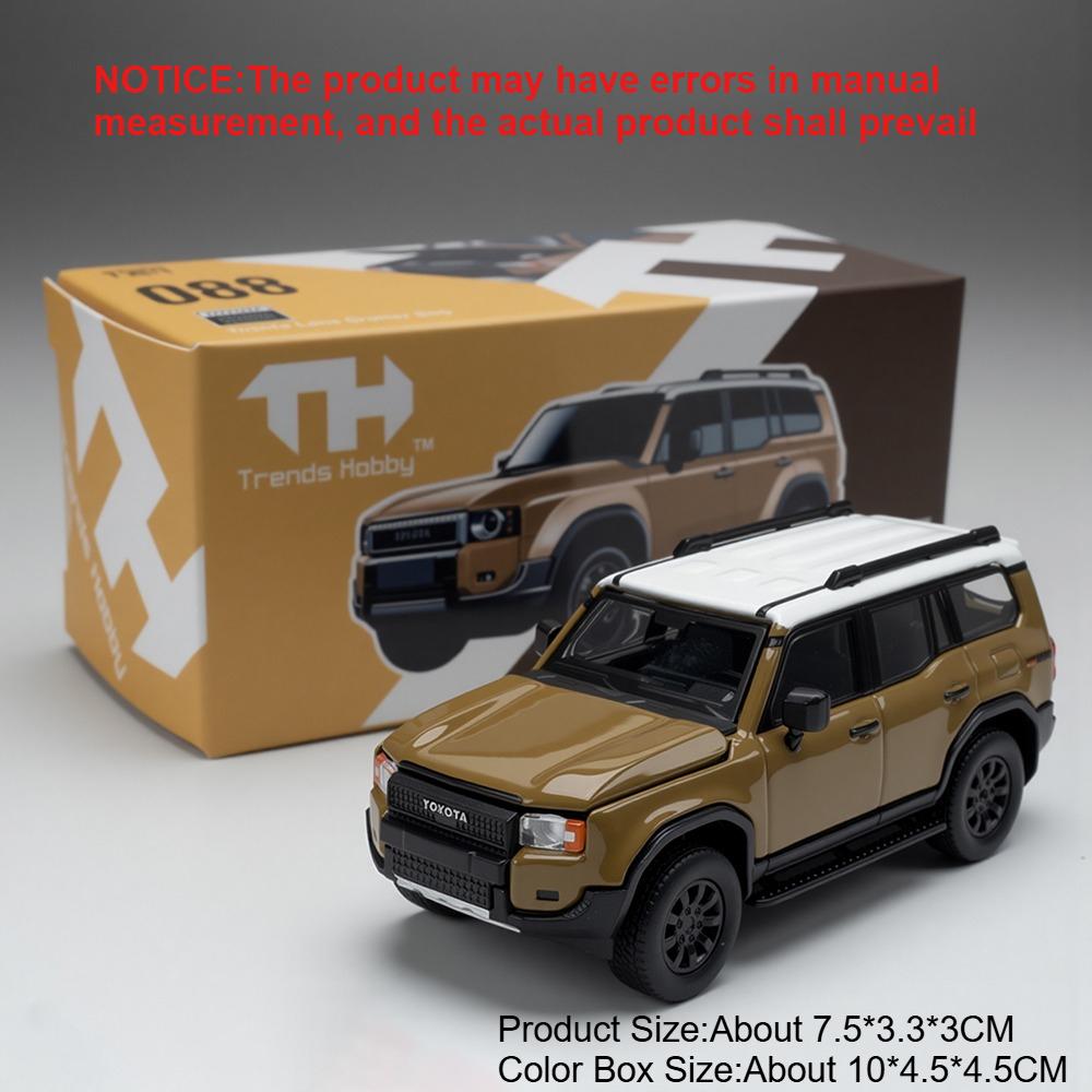1:64 Мини Масштаб 911 GT3 R Land Cruiser Алюминиевый Кузов Резиновые Шины Капот Открывается Модели Спортивных Автомобилей Игрушки для Детских Подарков