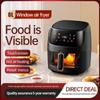 8L Multifunctional Touch Electric Air Fryer for Large Capacity Households