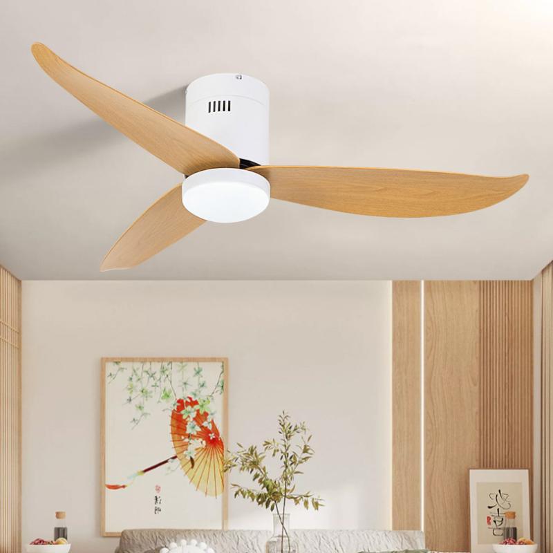 Ceiling Mounted Nordic Restaurant Fan Light New Minimalist Home Living Room Ceiling Fan Light Fan Ceiling Light