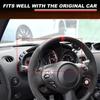 Glossy Black trument Panel Cover Trim Sticker For Nissan 370Z Z34 2009-20