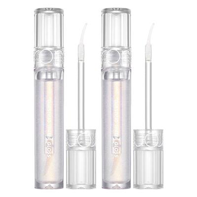Glasting Water Gloss 00 Метеорный След Прозрачный Увеличивающий Блеск для Губ Набор 4,5 г x 2 шт.