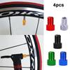 Inflating Tools Gas Tube Bicycle Parts Valves Presta To Schrader Valve Adapter Air Pump Converter