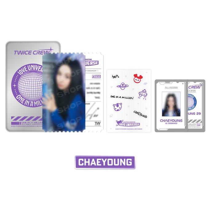Pre-order 2025 TWICE FANMEETING 10VE UNIVERSE Tincase Photo Set