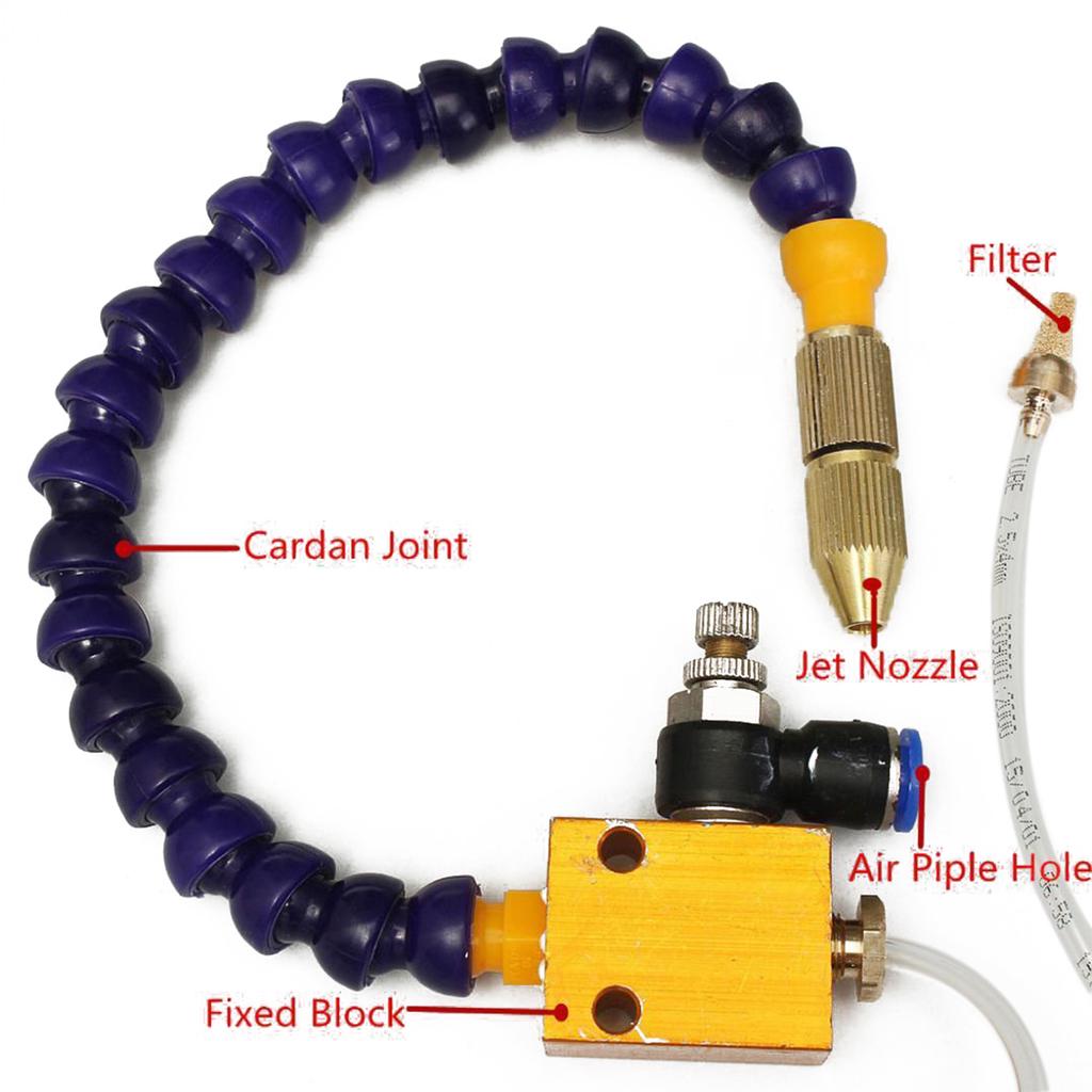 Новый блок системы смазки охлаждающей жидкостью туманом для токарных и фрезерных станков с ЧПУ