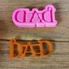 Брелок Dadword Силиконовая смола Форма Кусочек Блестящее Силиконовое Сердце Форма для брелка из силикона Аксессуары для изготовления ювелирных изделий