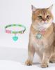 Maogoublue Кошачий ошейник Ошейник для котенка Ошейник для питомца Ошейник для собаки Регулируемый Милый Ошейник для маленькой собаки Кошачий ошейник Кошачья шея Кошачий ошейник Безопасный ошейник для кошки Легкий