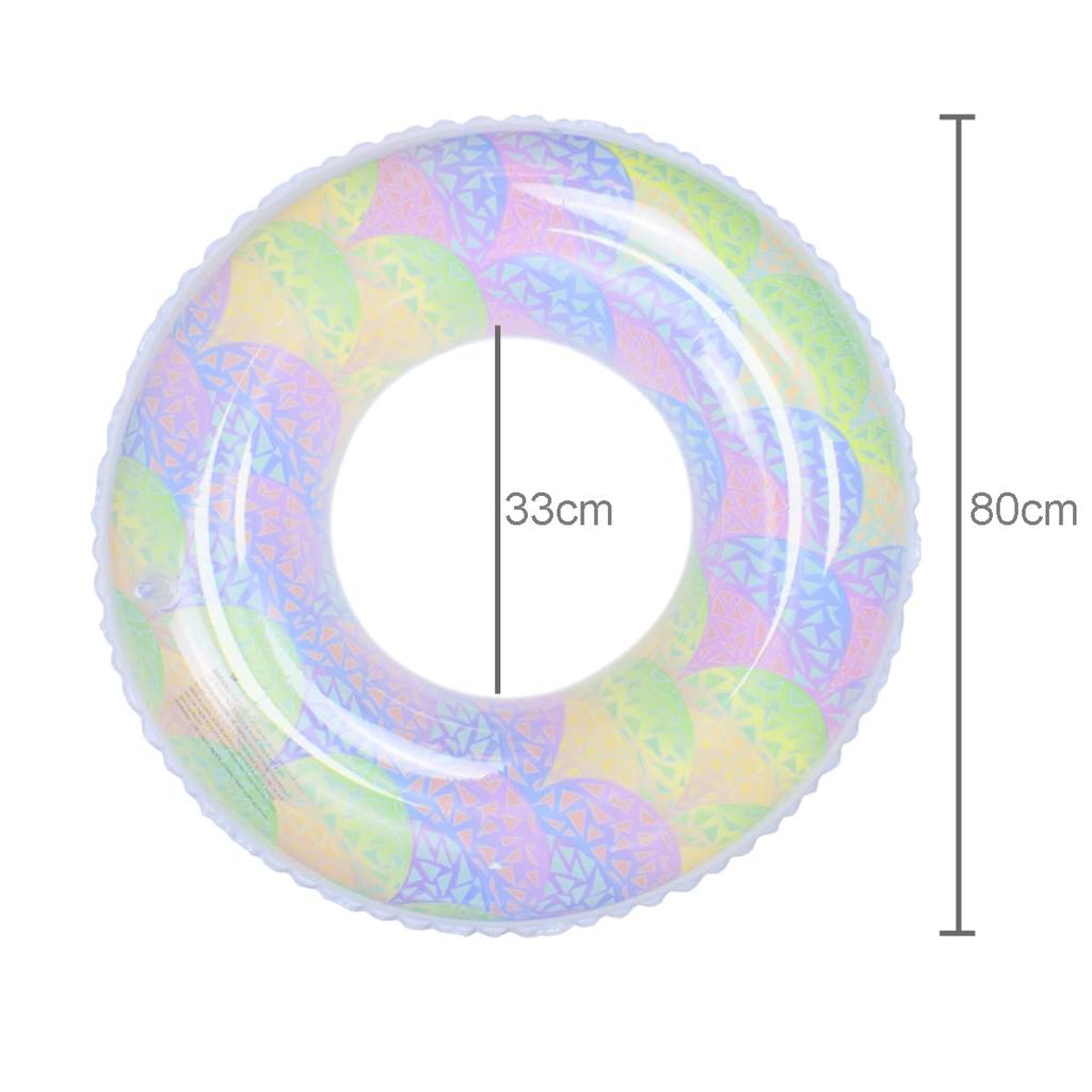 Поплавок Siyzda для цветного коралла, диаметр поплавка, кольцо, летний водный бассейн, летний сильный плавучий поплавок для взрослых, узор, 80 см, тип, отпуск, игра, море,