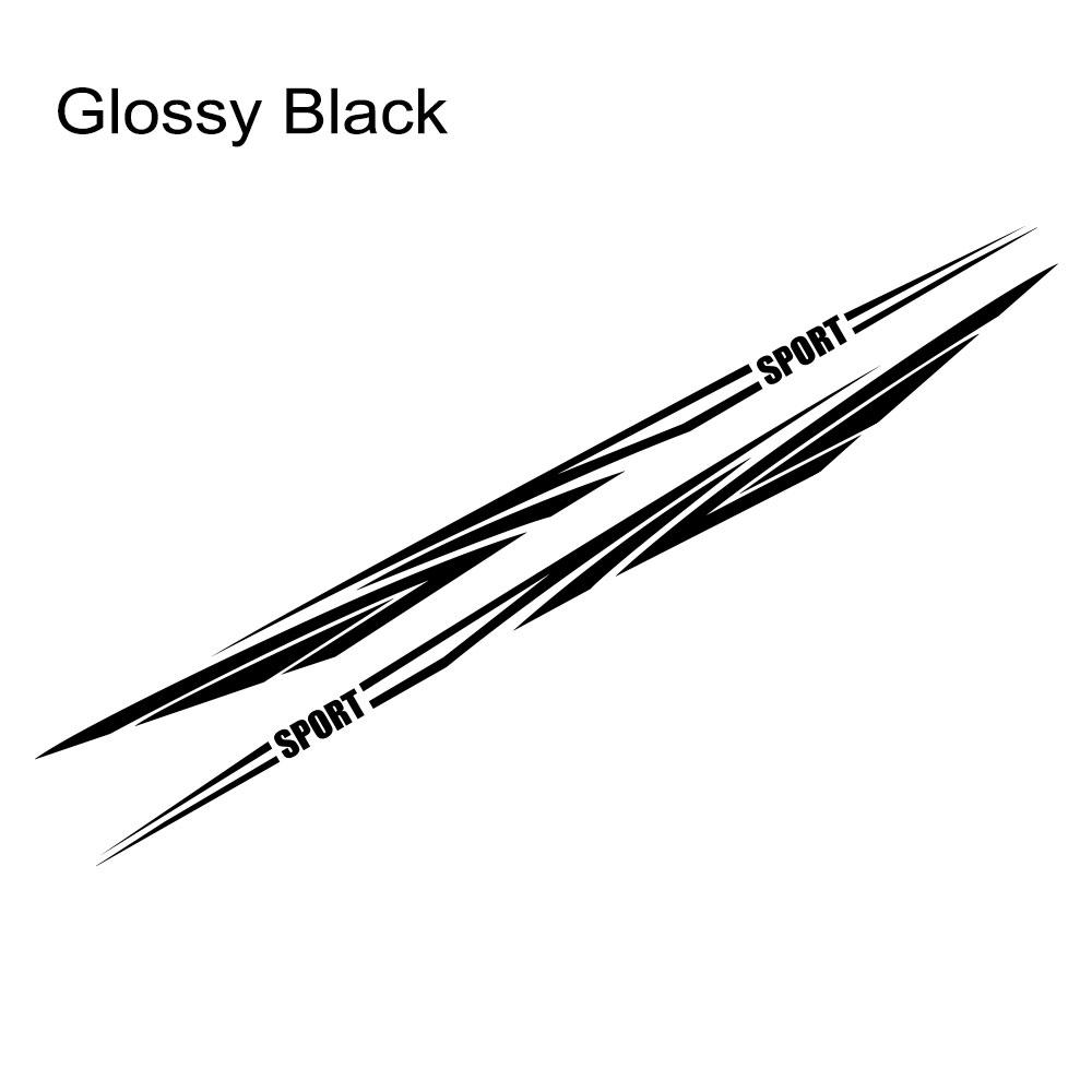 Car Stickers Racing Stripes Sports Graphics Decoration Decals Cover For Mazda Bongo Friendee Motorhome Camper Van RV Accessories