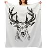 Stag Throw Blanket Loose Weighted Blankets For Baby Flannels Blankets