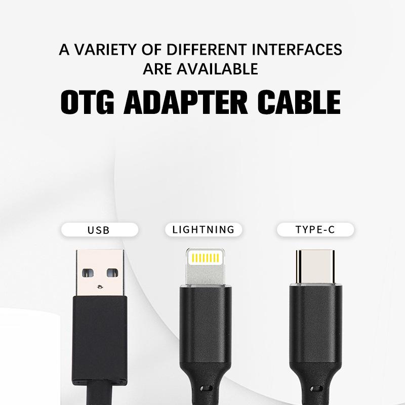 Многофункциональный кабель-адаптер Type-C USB-проводное управление для компьютеров Apple Android