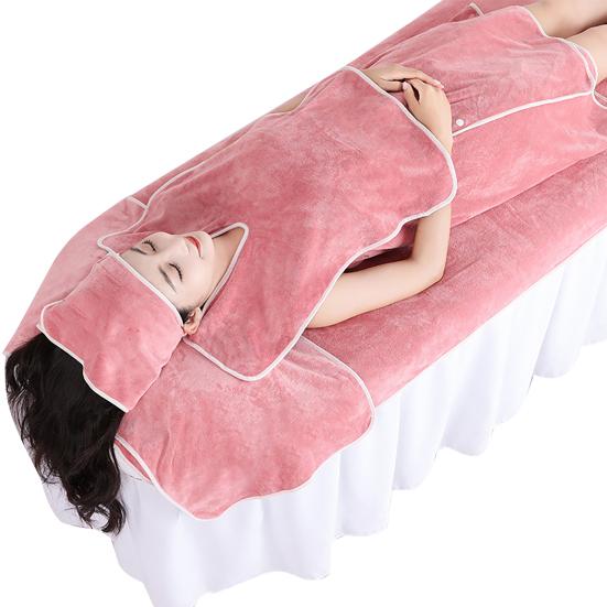 4 шт./компл. набор полотенец для спа, мягкий, впитывающий, U-образный, защищающий шею, тюрбан, подушка-кровать