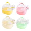 Transparent Travel Bird Cage Large Space Small Animal Carrier Universal Parrot Carry Box  Small Pet