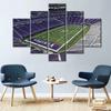 5шт Миннесота США США. Банковский стадион, картины, футбольный спортивный стадион, 5 шт., настенный художественный постер, HD печать, домашний декор, без рамки