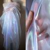 Transparent Laser Tulle Thin Decor Voile Handmade Materials Soft Tulle Cloth  Stage