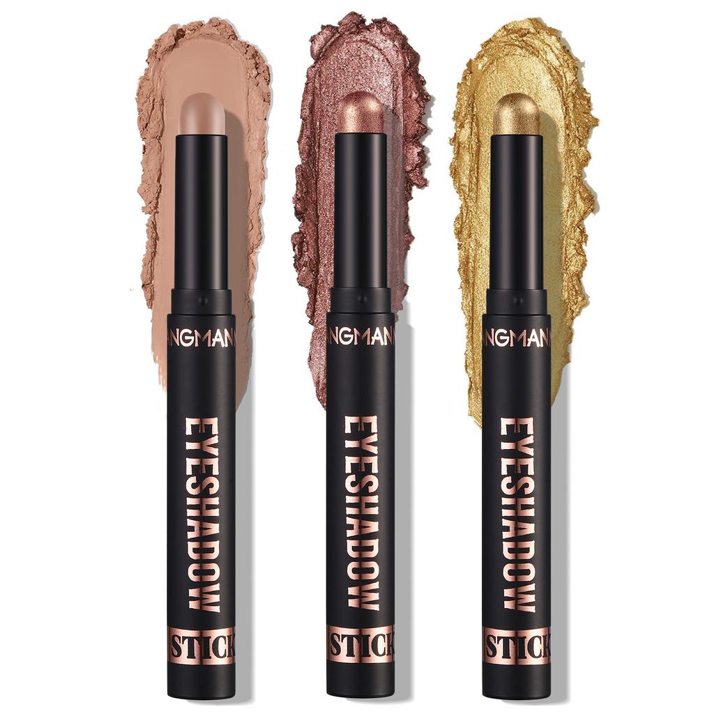 Langmanni Multicolor Eyeshadow Stick Smudge High Lasting and Easy Color