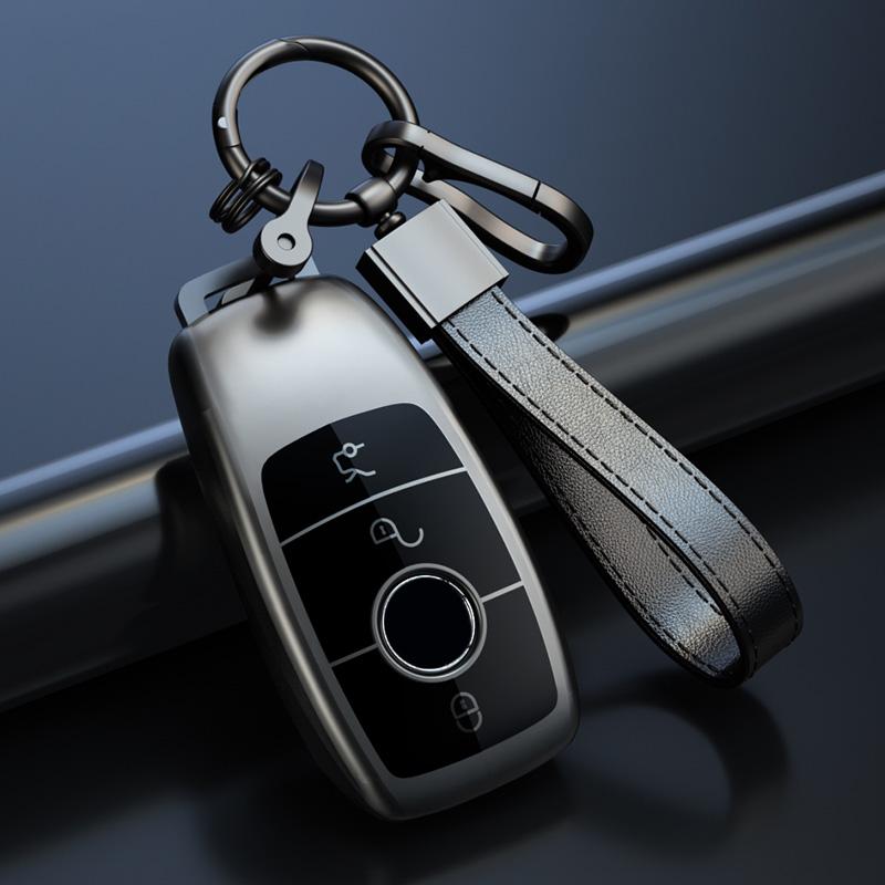 Серый ТПУ Чехол-оболочка для корпуса брелока автомобиля Mercedes Benz Класса A C E S G Glc Cle Cla W177 W205 W213 W222 X167 Аксессуары Amg