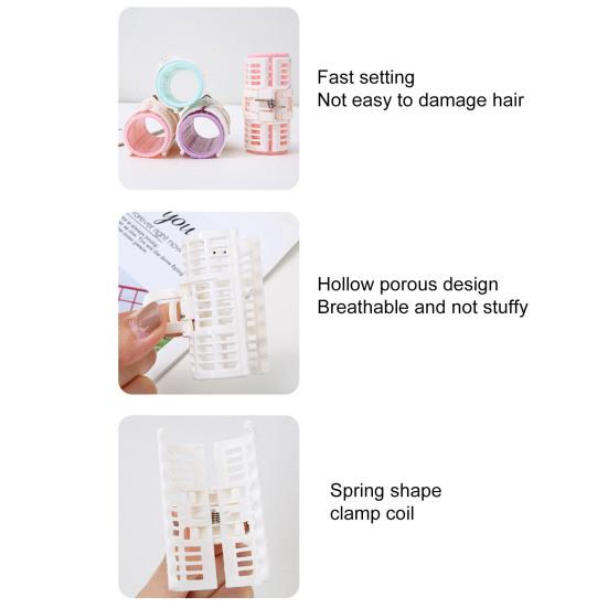 2 шт. практичные, долговечные, не выпадающие, пушистые зажимы для корней волос, парикмахерские, сделай сам, укладка, бигуди для ежедневного использования