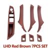 Left Hand Driver Interior Door Armrest Pull Handle Set For BMW 5 Series F10 F11 520i 523i 525i 528i 535i 2009-2016
