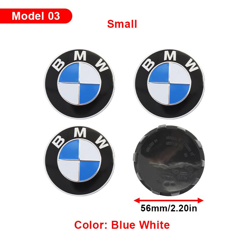For BMW M 4Pcs 56mm 68mm Car Hub Cap Wheel Center Cap Emblem Badge Accessories For BMW G08 F15 F16 G20 E34 F94 F95 G30 G11 E46 F30 F40 F10 JG8
