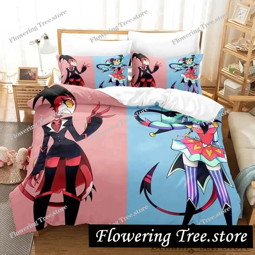 Blitzo Boss Постельное белье Single Twin Full Queen King Size Bed Set Adult Kid Bedroom Duvetcover Sets Anime Parure de lit Bed