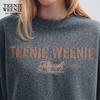 Teenie Weenie Women's Letter Print Lantern Sleeve Sweatshirt