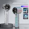Мини-вентилятор USB с цифровым дисплеем, портативный, высокоскоростной, с хладоэлементом и усиленной конструкцией