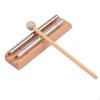 Meditation Chime Hand Musical Instruments Wooden Chimes Wind Bell, for