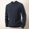 Kangaroo Men's Thickened Wool Crewneck Sweater